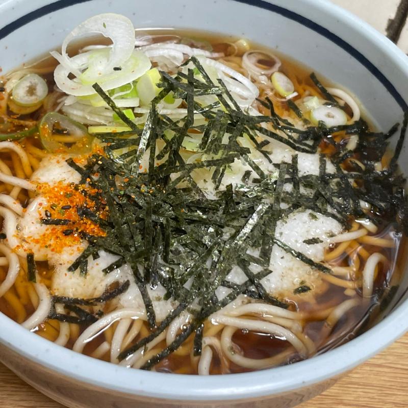 とろろそば(駅そば)