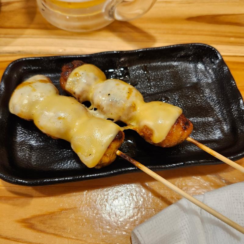 つくねチーズ焼(鳥貴族 県庁前国際通り店)