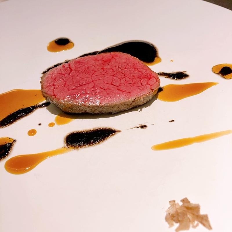 広島産牛肉のロースト（ランチコース）(NAKADO)