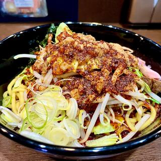 鰹だし油辛そば(麺や旅凮車)