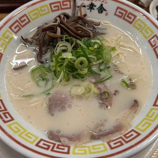 豚骨ラーメン(博多屋台 一幸舎 博多一番街店)