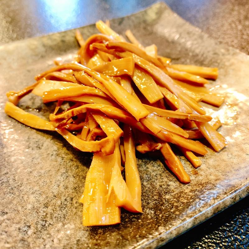 おつまみメンマ(ハーフ)(居酒屋 六べぇ)