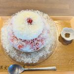 いちごパルミ(かき氷｜果実と氷 岩澤 麻布十番店)