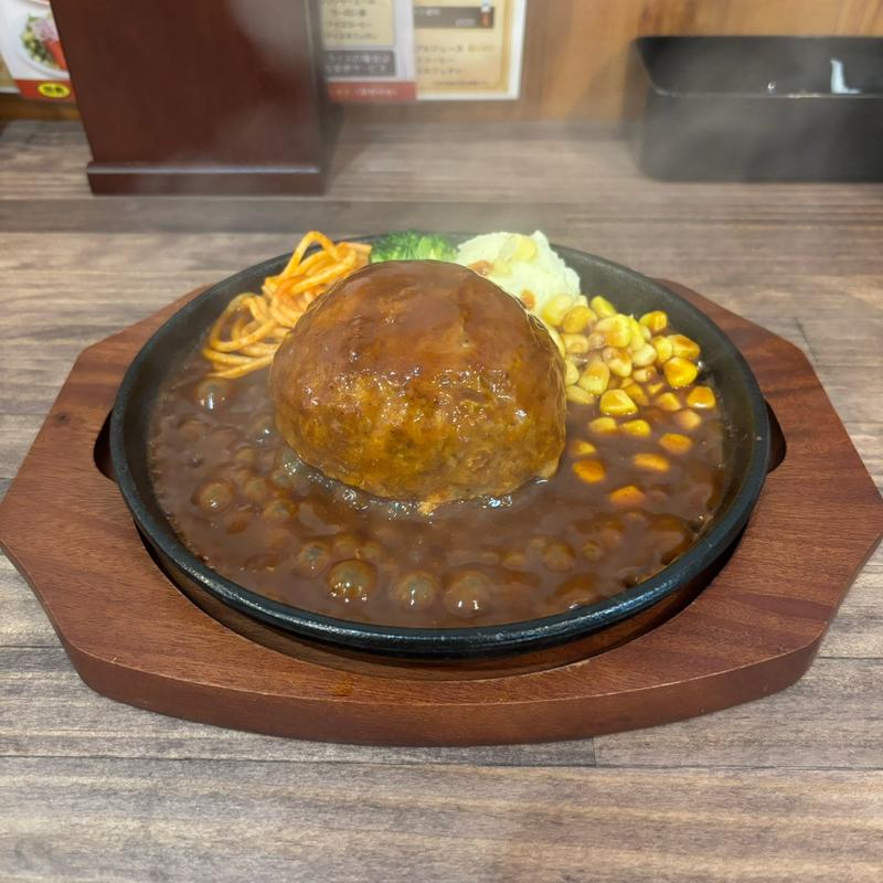 デミグラスハンバーグ(ハンバーグ大地)