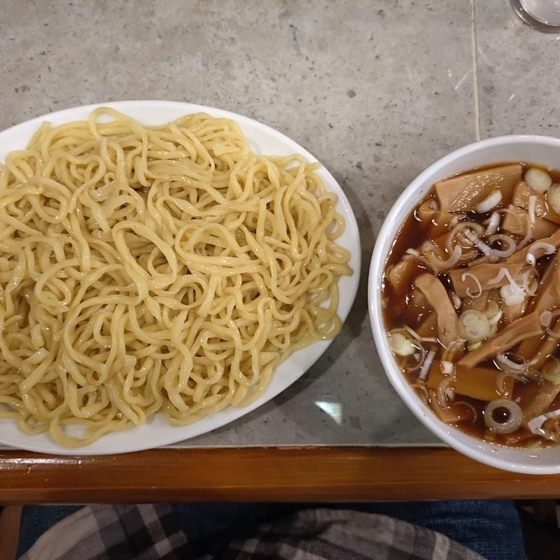 メンマつけ麺　大盛り(つけ麺ハレマル)