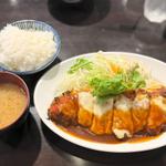豚ヘレチーズ焼き(洋食の朝日 （ヨウショクノアサヒ）)