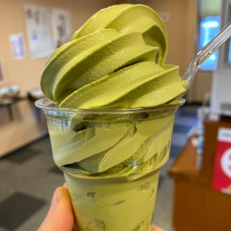 特選抹茶ソフトクリーム(もち吉 三鷹店)
