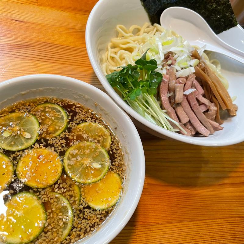 すだちつけ麺(らーめん わかつ)