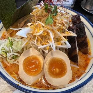 極上デラックス辛味噌ラーメン(つけめん番長 銀)