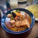 豚角煮ベジカレー(札幌スープカレーJACK 森ノ宮店)