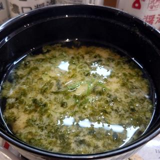 あおさのみそ汁(はま寿司 郡山芳賀店 )