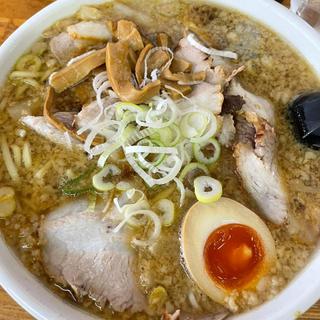 背脂ラーメン 中盛 太麺(土佐屋ラーメン とさやらーめん)