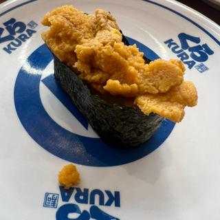 新物うに（一貫）(くら寿司 三木店)