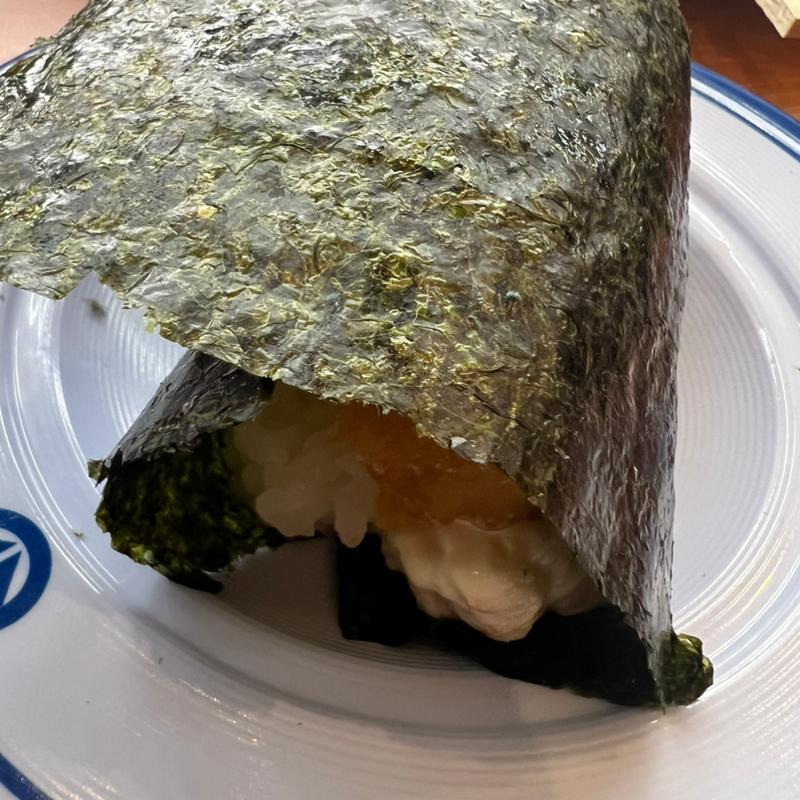 えび天手巻き（一貫）(くら寿司 三木店)