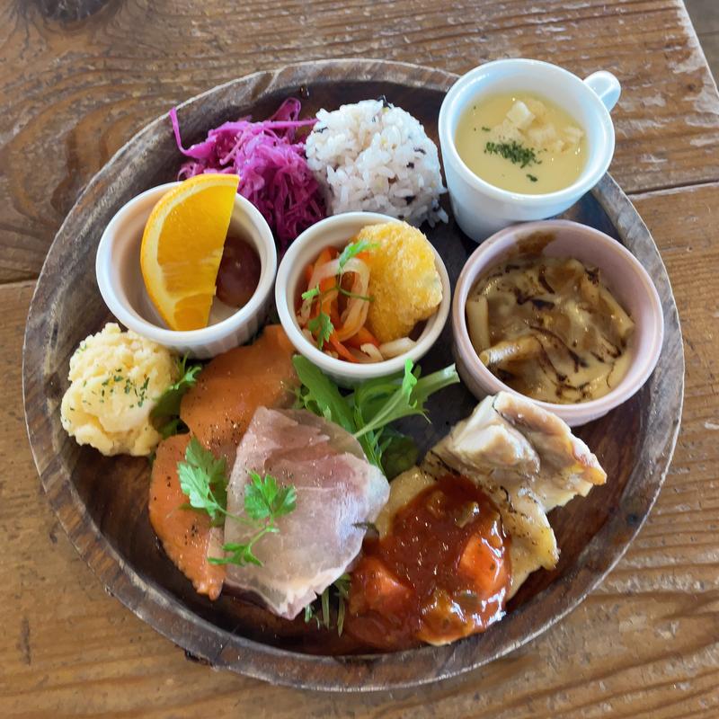 ココチプレート10品目(kino-COCOCHI 【キノココチ】 堺)