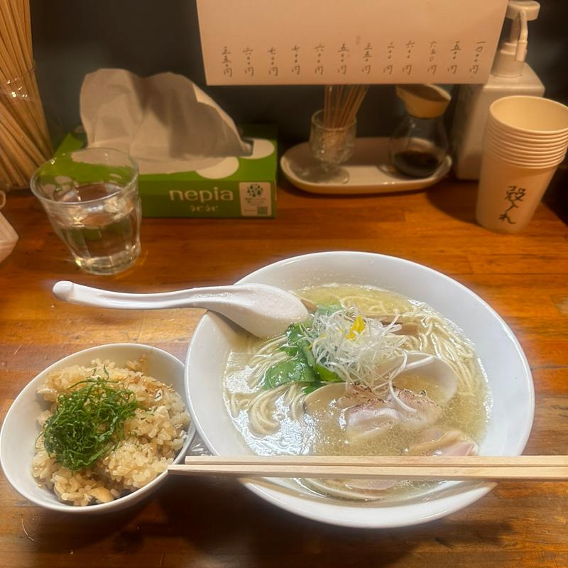 鯛と蛤のラーメン(magari)