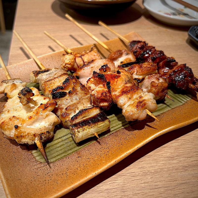 やきとり盛り合わせ(大衆酒場 治兵衛 名古屋駅店)