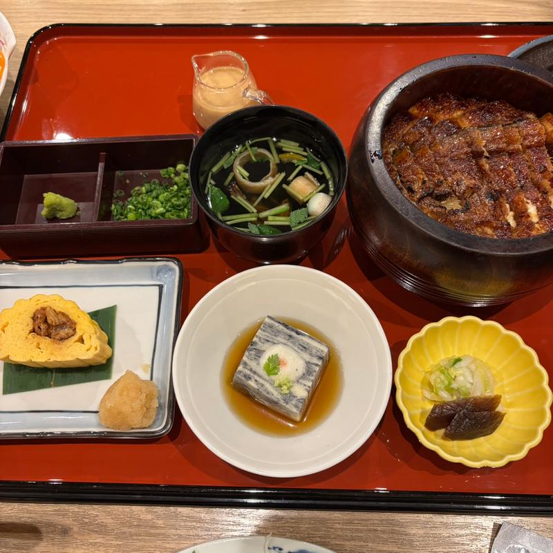 ひつまぶしセット(うなぎ和食 しら河 名駅店)