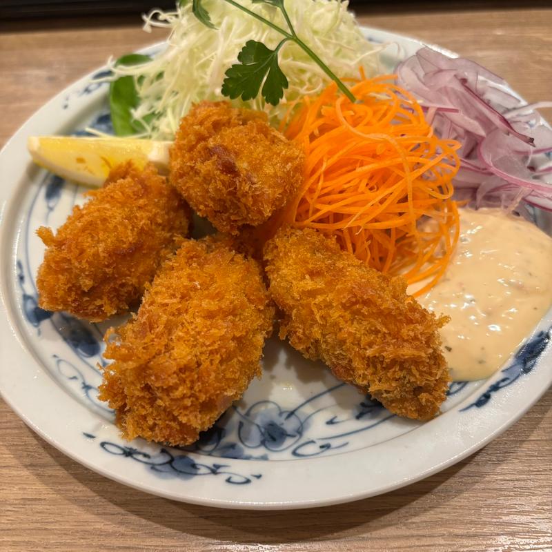 カキフライ(うなぎ和食 しら河 名駅店)