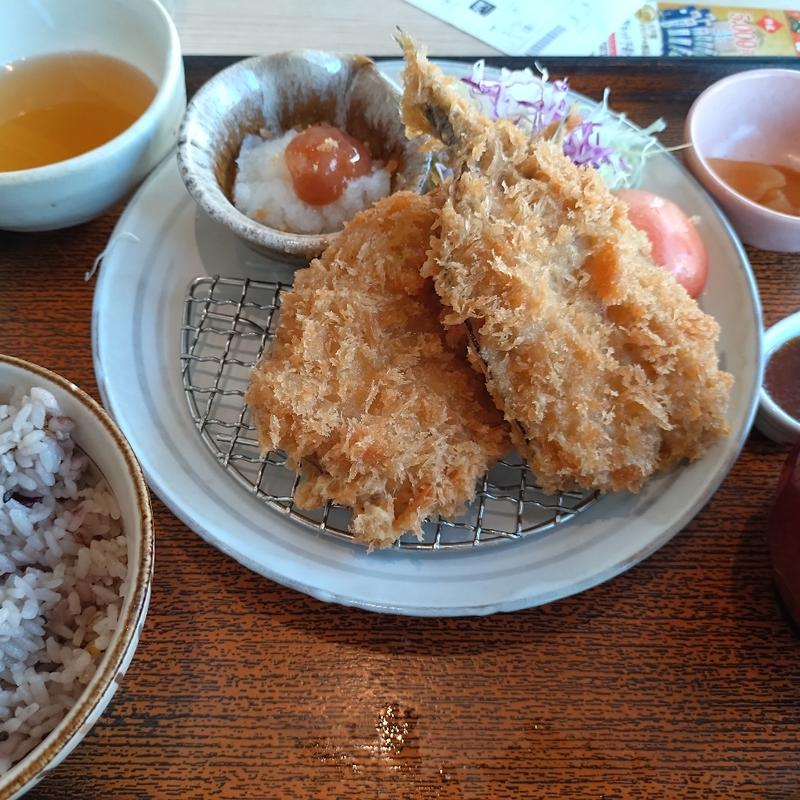 イワシフライ定食(大戸屋ごはん処 阪急大井町ガーデン店)