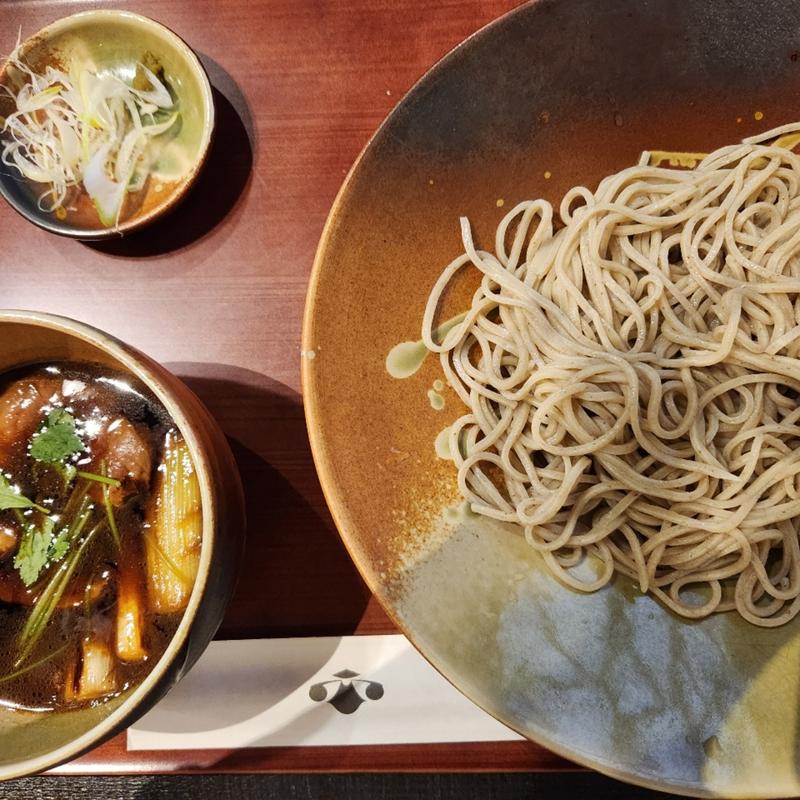 近江鴨つけ汁蕎麦(つる亀庵 （つるきあん）)