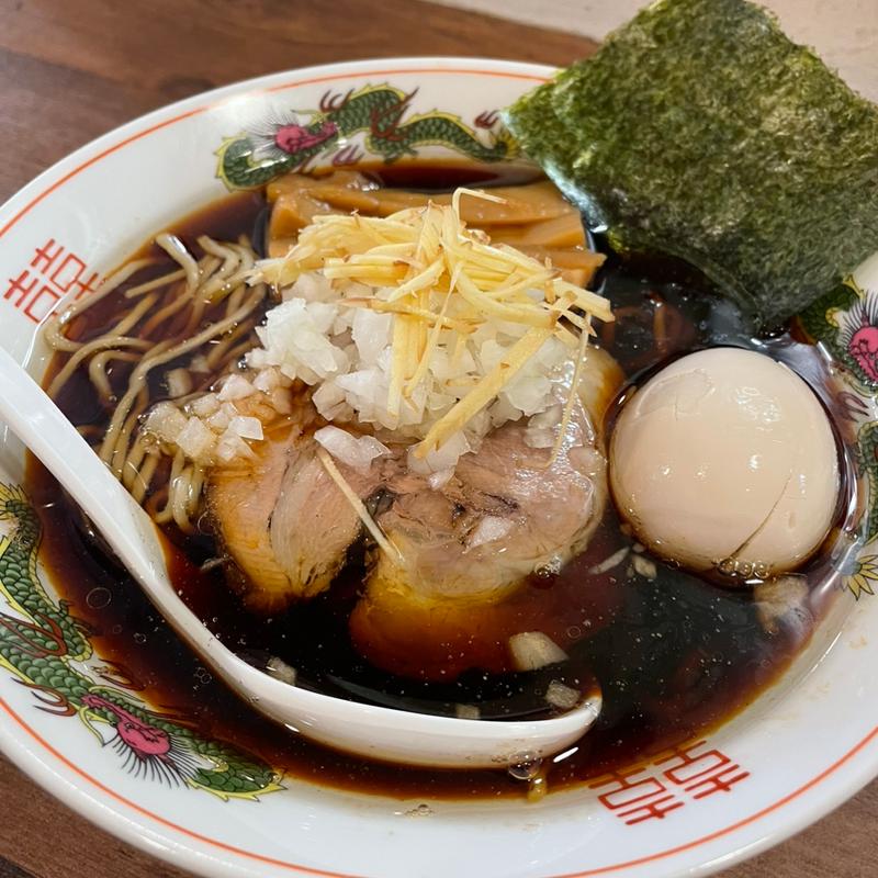 限定　黒醤油ラーメン(らーめん Trigo（トリーゴ）)
