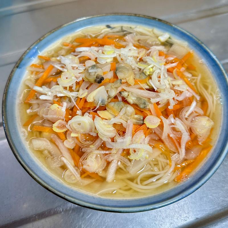 あさり野菜にゅうめん(ベルクス 東墨田店)