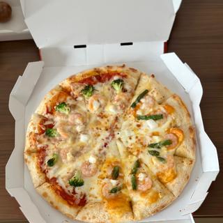 ピザ(ハーフ＆ハーフ)(ピザハット 業平店)