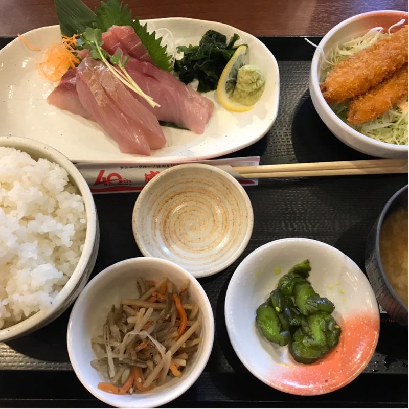 刺身定食(個室座敷完備 居酒屋 豊洲市場 安べゑ 町田駅店)