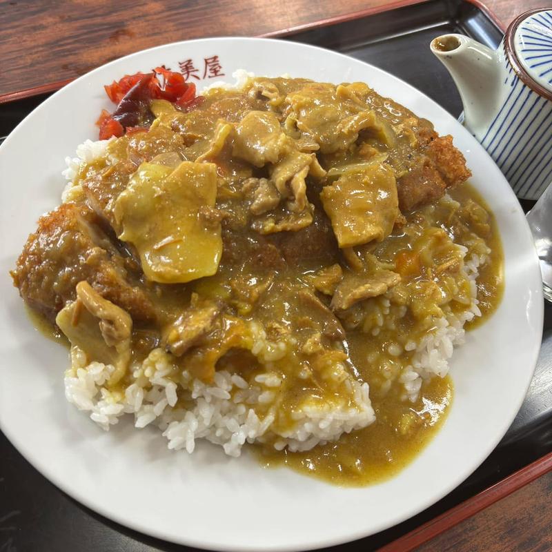 カツカレー(伊佐美屋 本店)