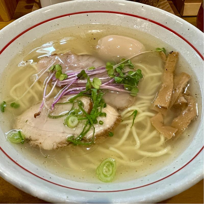 塩らー麺(麺屋ぬまた)