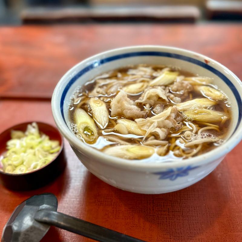 イベリコ豚肉南蛮蕎麦(中村屋)