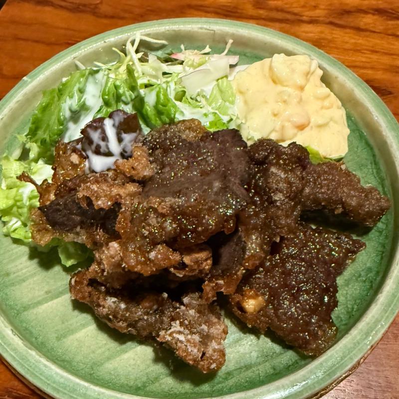 鯨の竜田揚げ(春日野)