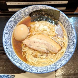 味玉淡麗煮干そば(醤油)(中華蕎麦 福はら)