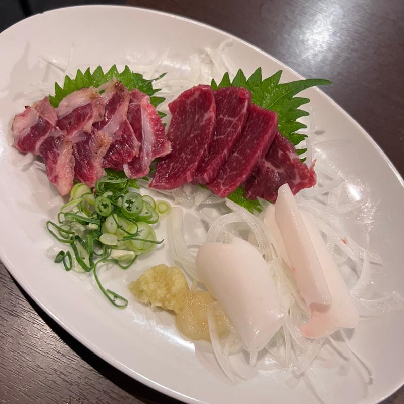 馬刺し盛合せ(さくら屋)