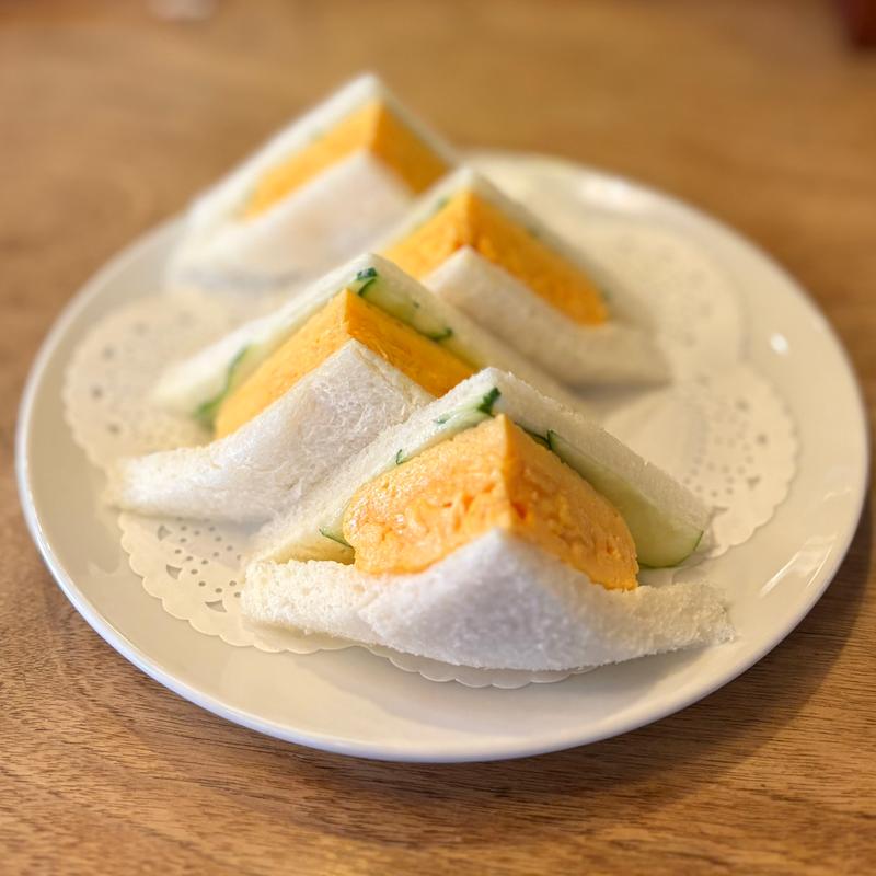 タマゴサンド(ハーフ)(喫茶チロル )