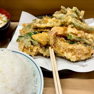 天ぷら定食（汁付）(いもや 本店 )