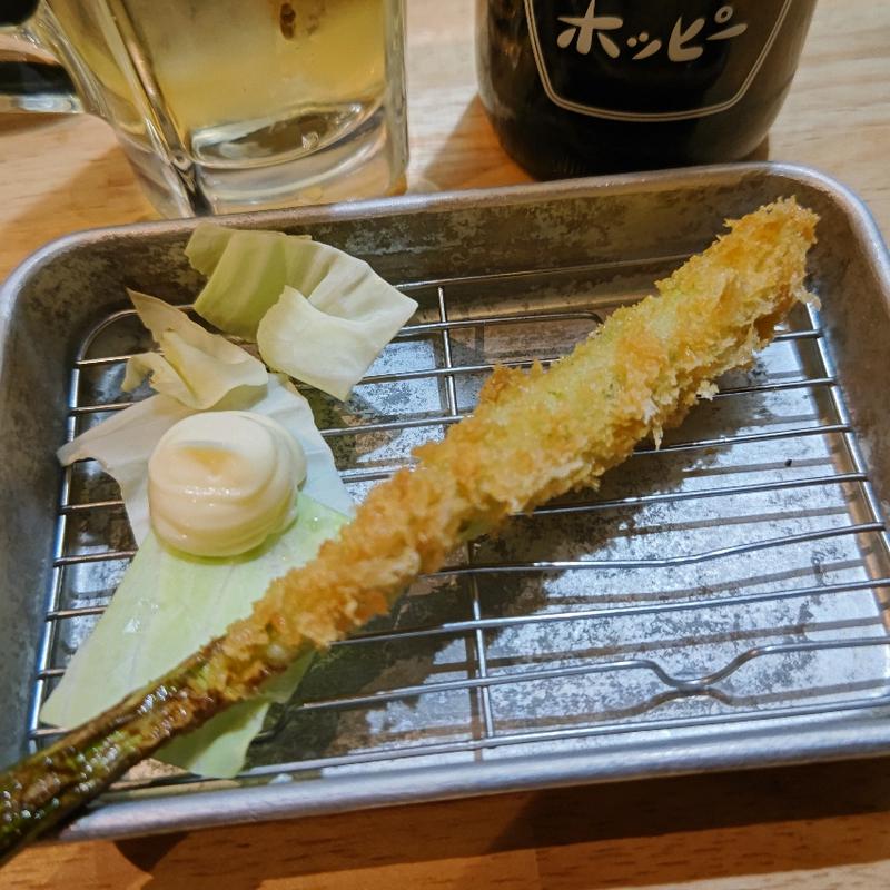 アスパラカツ(とんぺい関内店)