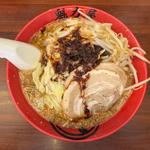 にんにく背脂漆黒らーめん(ラーメン魁力屋 美原店 )