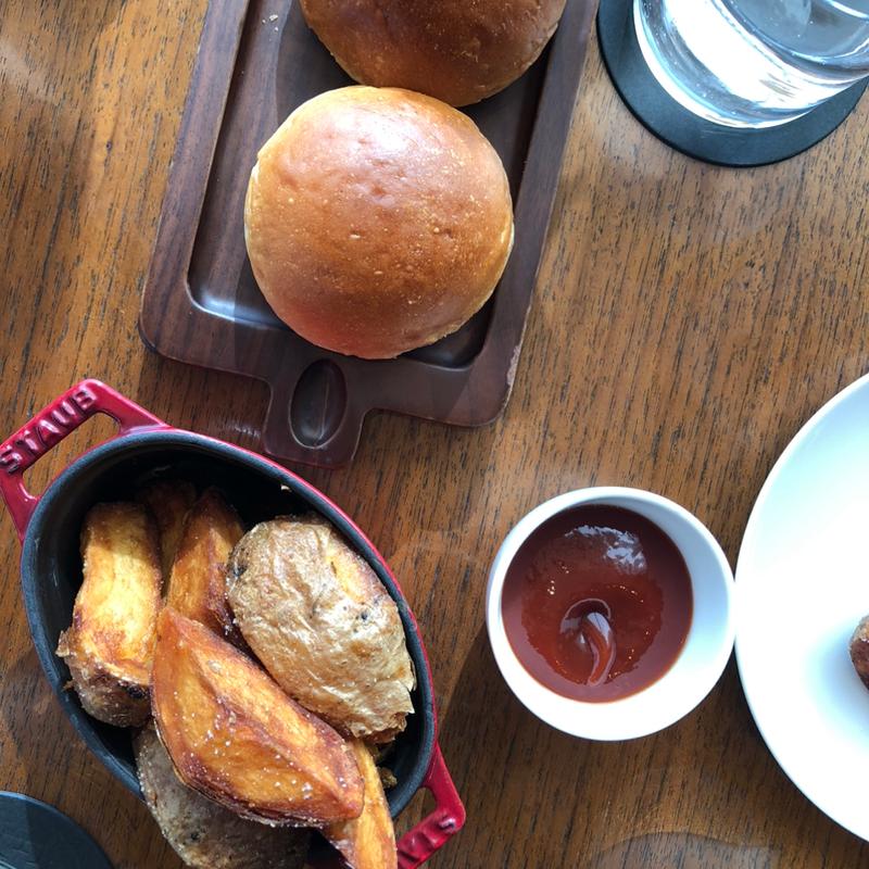 Fried Potato Wedges(The Blue Room)