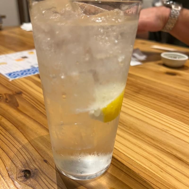 焼酎ハイボール(串の天ぷら屋 ツキイチ)