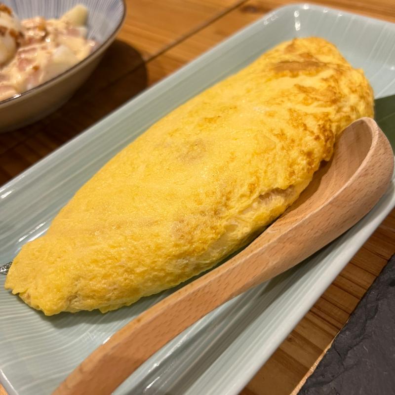 だし巻きオムレツ(串の天ぷら屋 ツキイチ)