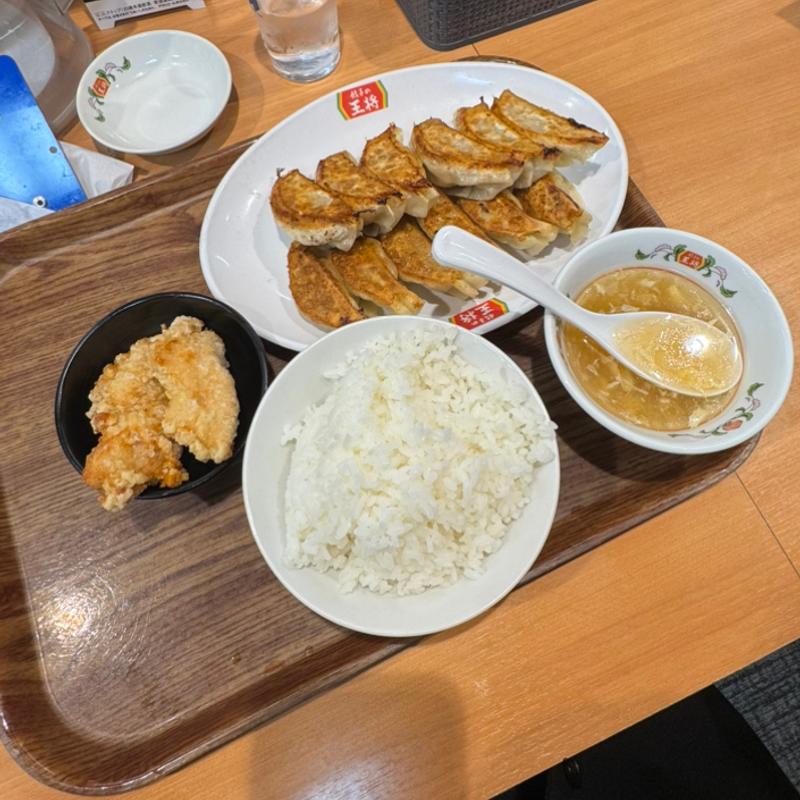 王道ランチ(餃子の王将 新橋駅前店)