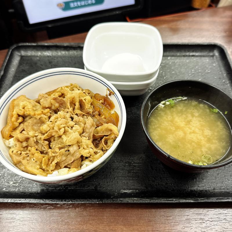 朝牛セット(吉野家 中目黒駅前店 )