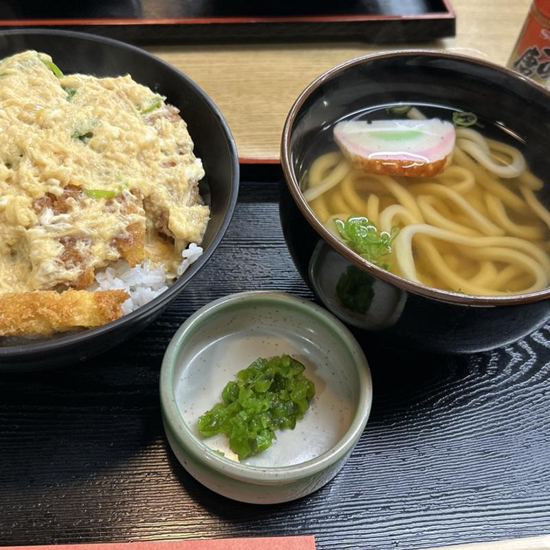 カツ丼セット(久家)