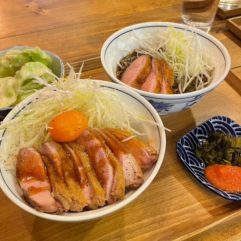 鴨づくしセット(トリカモメ 池下店)