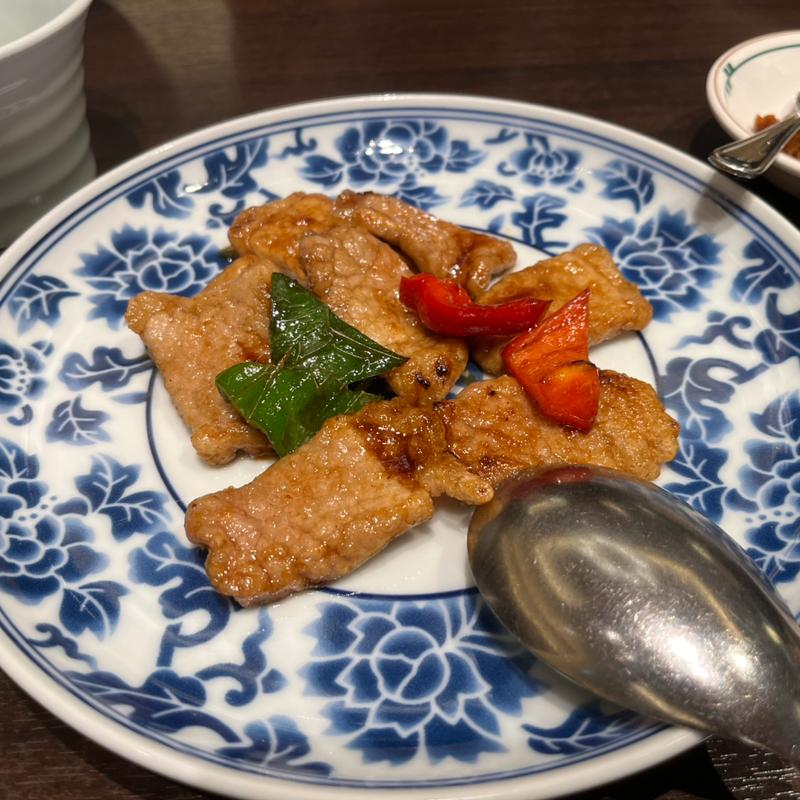 プレミアムランチ（金銭肉片）(福新楼)