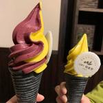 ブルーベリーとパンプキンのミックスソフト