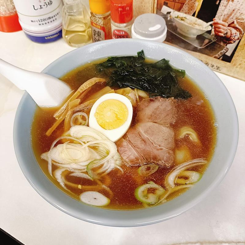 ワンタンメン(松葉)