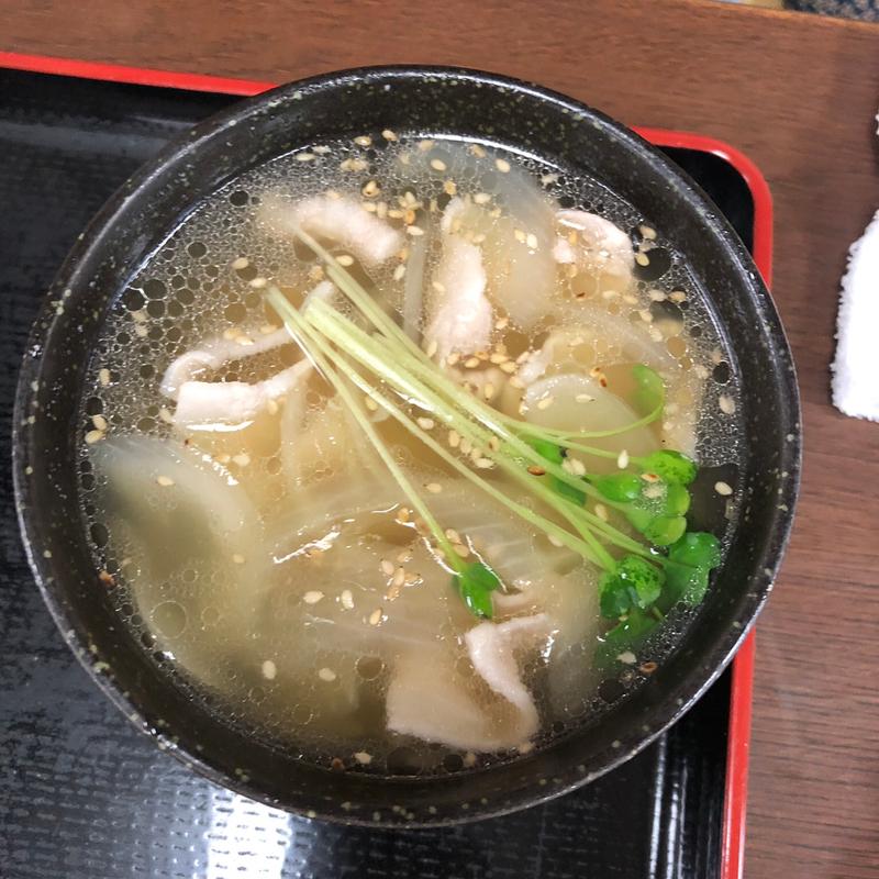 塩肉汁【つけ汁】(肉汁うどん 森製麺所 )